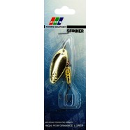 Блешня для риболовлі, обертова, EOS S0029B, вага 10г, колір GS101001